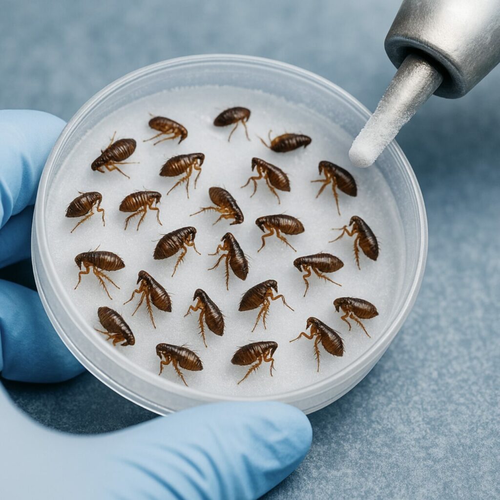 cryo contre les puces