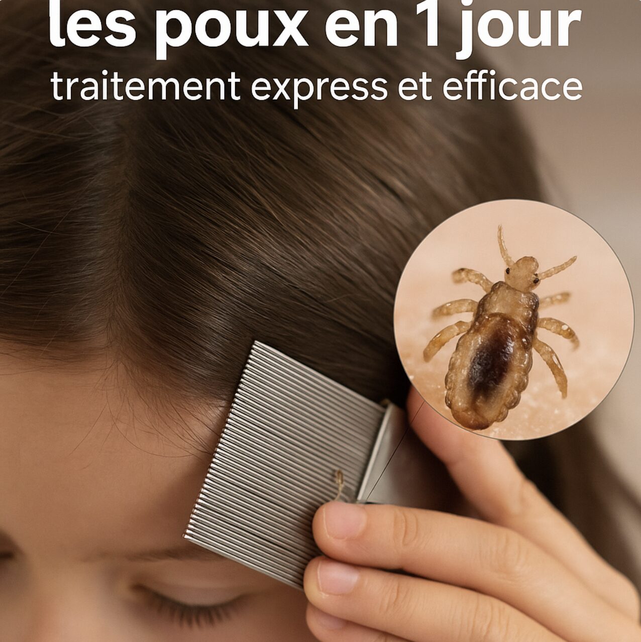 comment enlever les poux en 1 jour