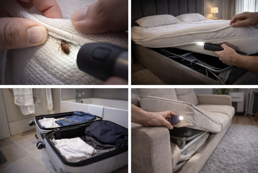 punaises de lit airbnb