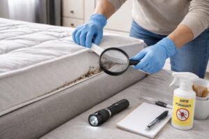 Où se cachent les punaises de lit dans une chambre