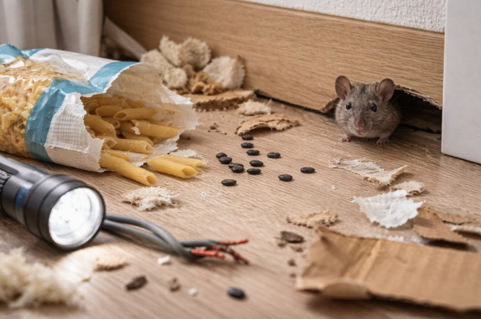 Comment reconnaître une infestation de souris