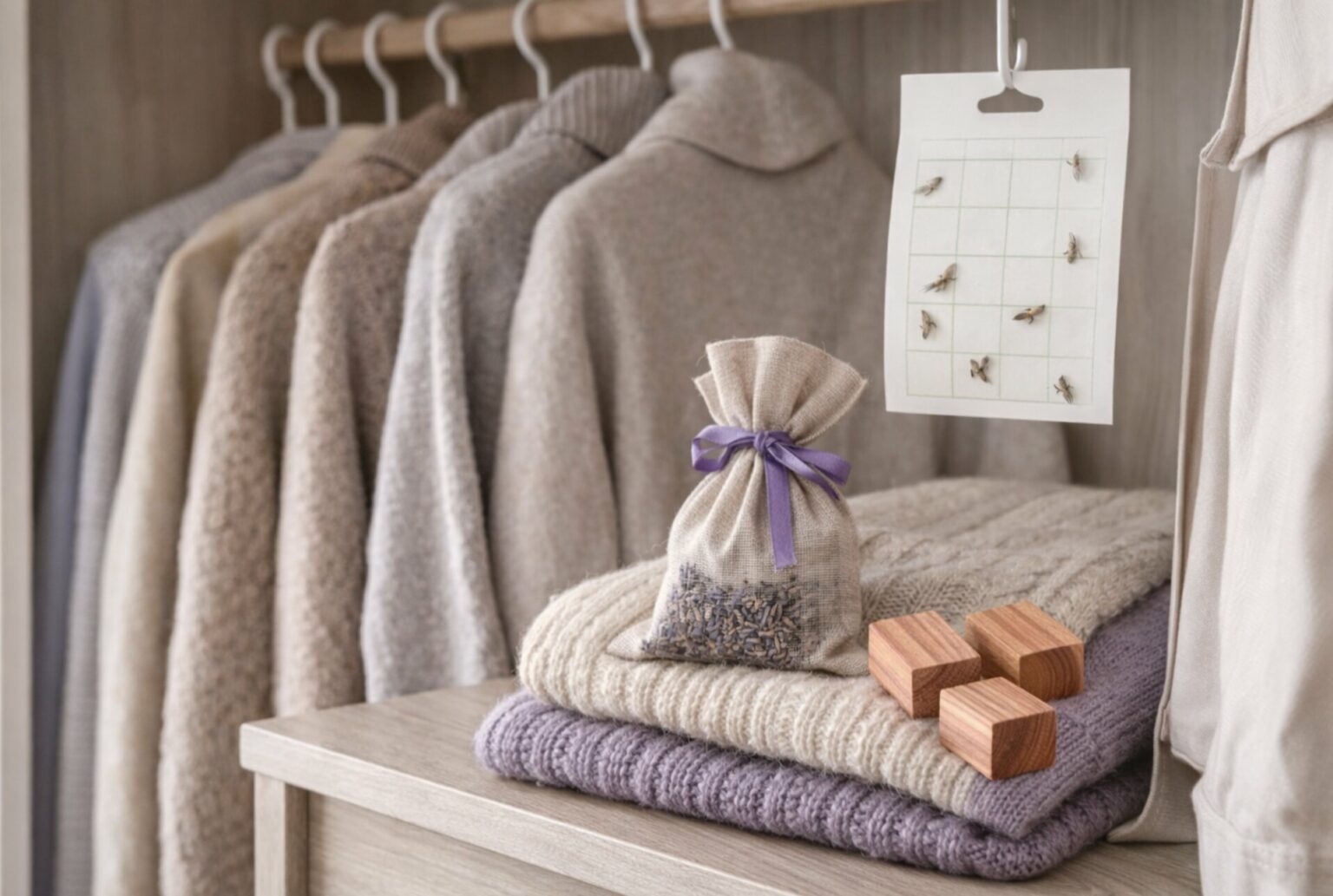 Quelles solutions naturelles pour lutter contre les mites vestimentaires ?