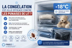 La congélation est-elle une méthode efficace contre les punaises de lit