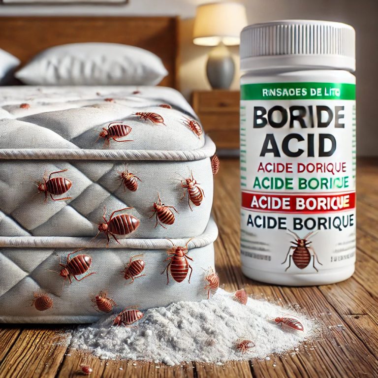 acide borique punaise de lit
