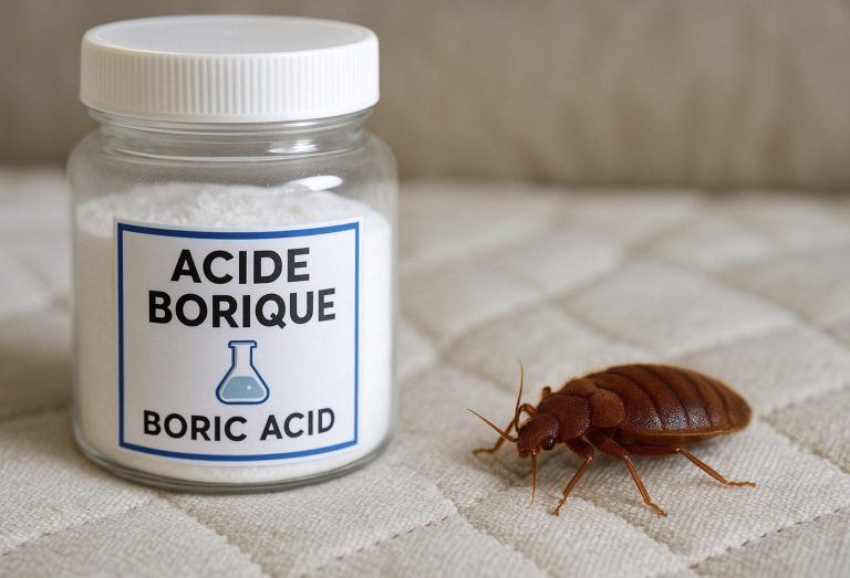acide borique punaise de lit