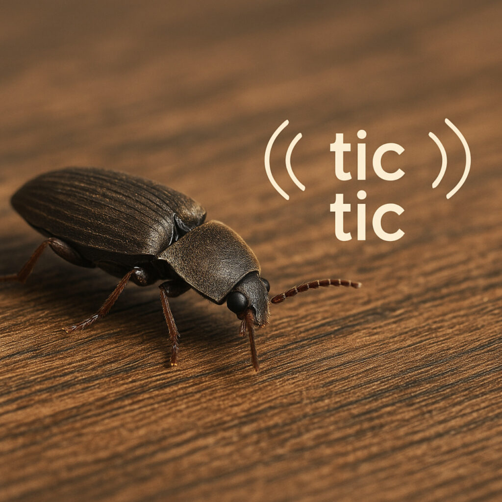 insecte qui fait tic tic