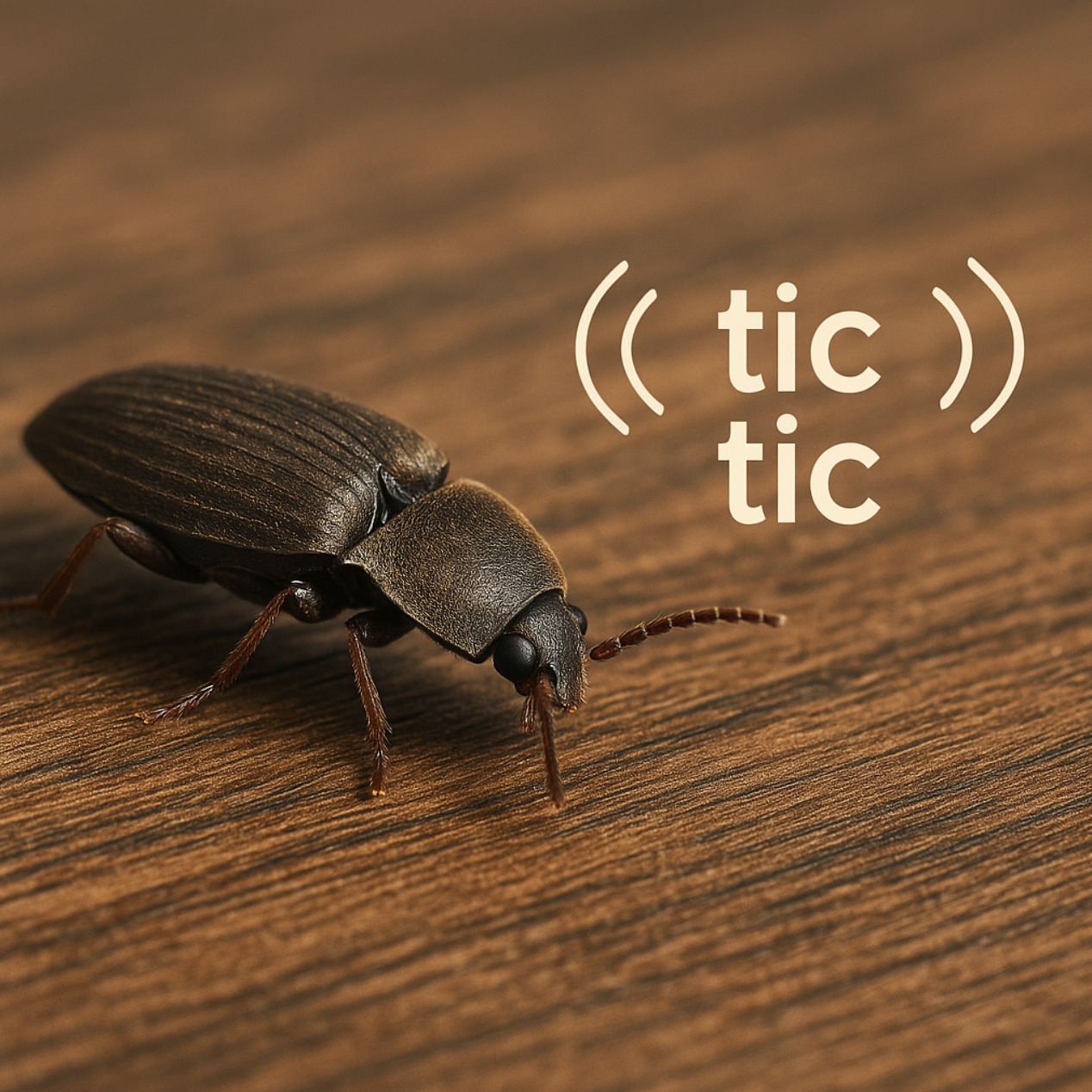insecte qui fait tic tic