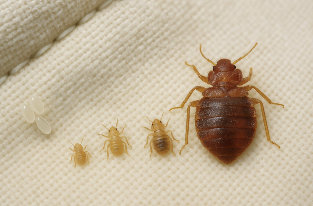 punaises de lit taille