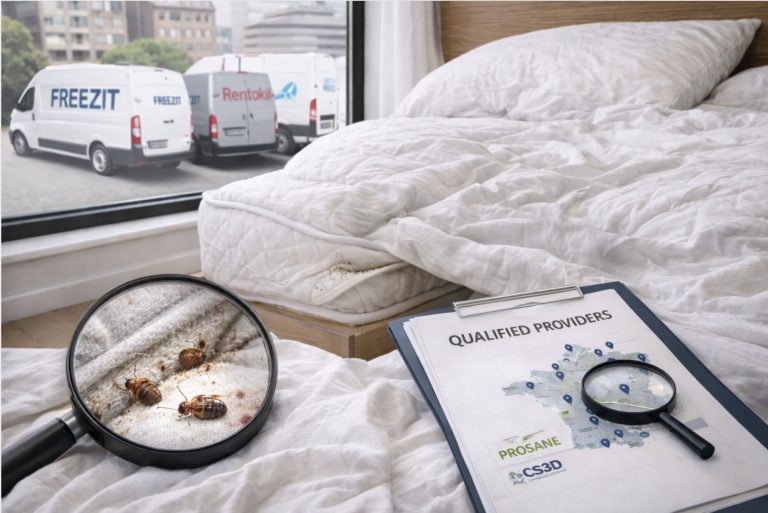 Avis sur les meilleures entreprises de désinsectisation punaises de lit en France