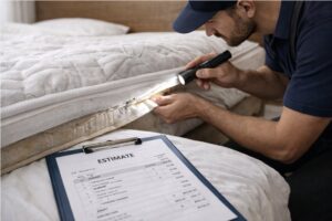Prix moyen d'une intervention professionnelle contre les punaises de lit